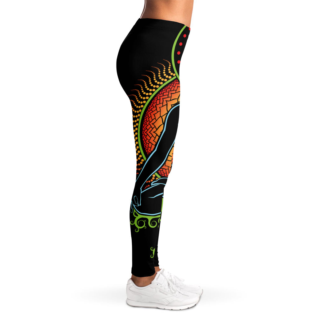 The Seven Chakras Print Women's Leggings