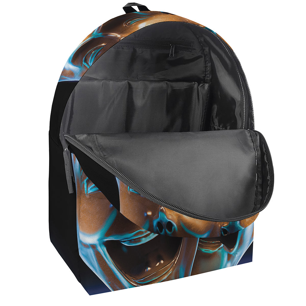 The Sock And Buskin Theatre Masks Print Backpack