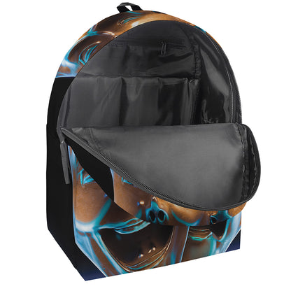 The Sock And Buskin Theatre Masks Print Backpack