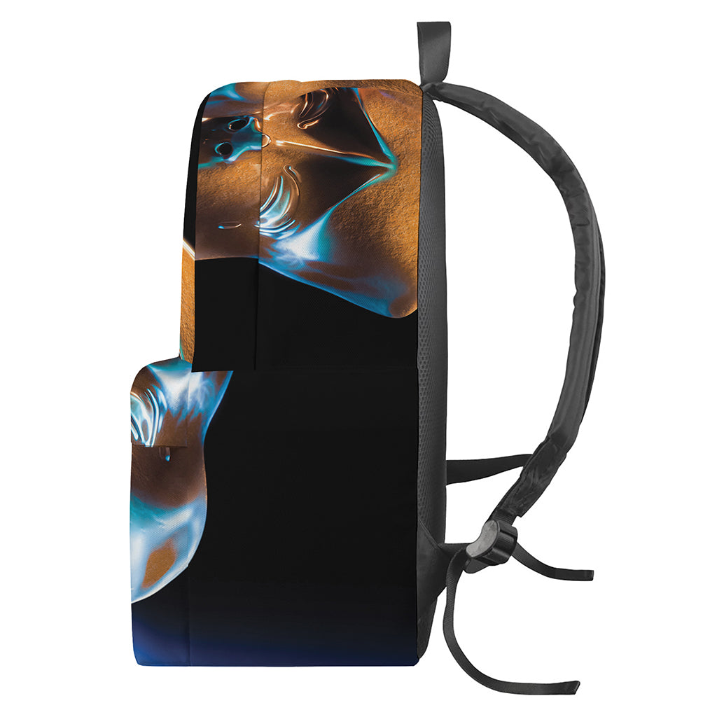 The Sock And Buskin Theatre Masks Print Backpack