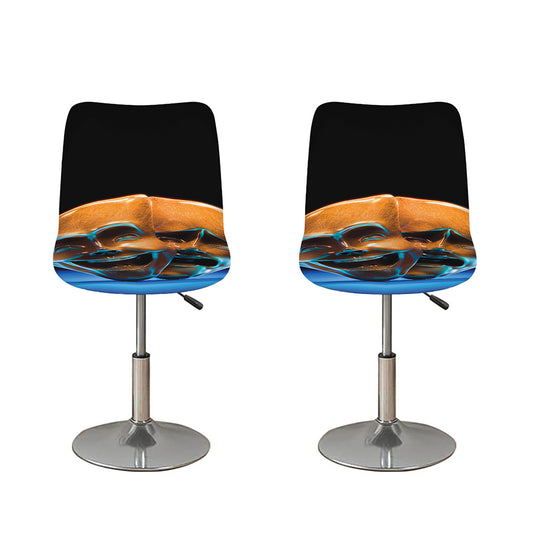 The Sock And Buskin Theatre Masks Print Bar Stool Covers