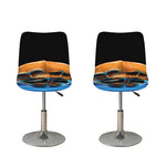 The Sock And Buskin Theatre Masks Print Bar Stool Covers