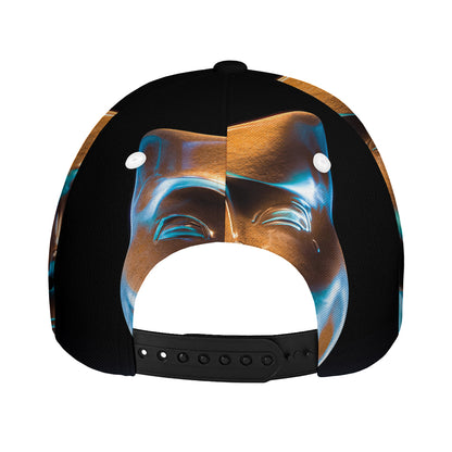 The Sock And Buskin Theatre Masks Print Baseball Cap