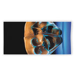 The Sock And Buskin Theatre Masks Print Beach Towel