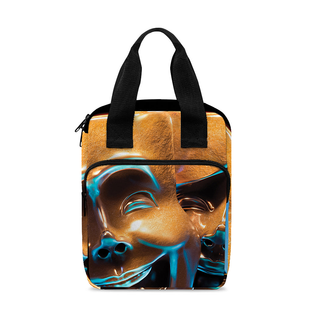 The Sock And Buskin Theatre Masks Print Bible Tote Bag