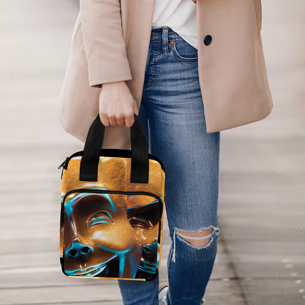The Sock And Buskin Theatre Masks Print Bible Tote Bag