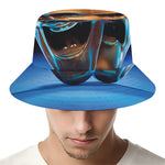 The Sock And Buskin Theatre Masks Print Bucket Hat