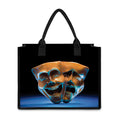 The Sock And Buskin Theatre Masks Print Canvas Tote Bag