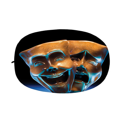 The Sock And Buskin Theatre Masks Print Car Side Mirror Covers