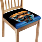 The Sock And Buskin Theatre Masks Print Chair Cushion Cover