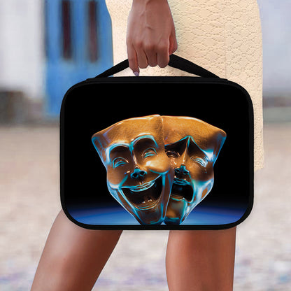 The Sock And Buskin Theatre Masks Print Classic Bible Case