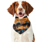 The Sock And Buskin Theatre Masks Print Dog Bandana