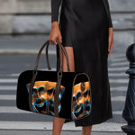 The Sock And Buskin Theatre Masks Print Duffle Bag