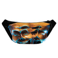 The Sock And Buskin Theatre Masks Print Fanny Pack