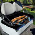 The Sock And Buskin Theatre Masks Print Golf Cart Seat Cover