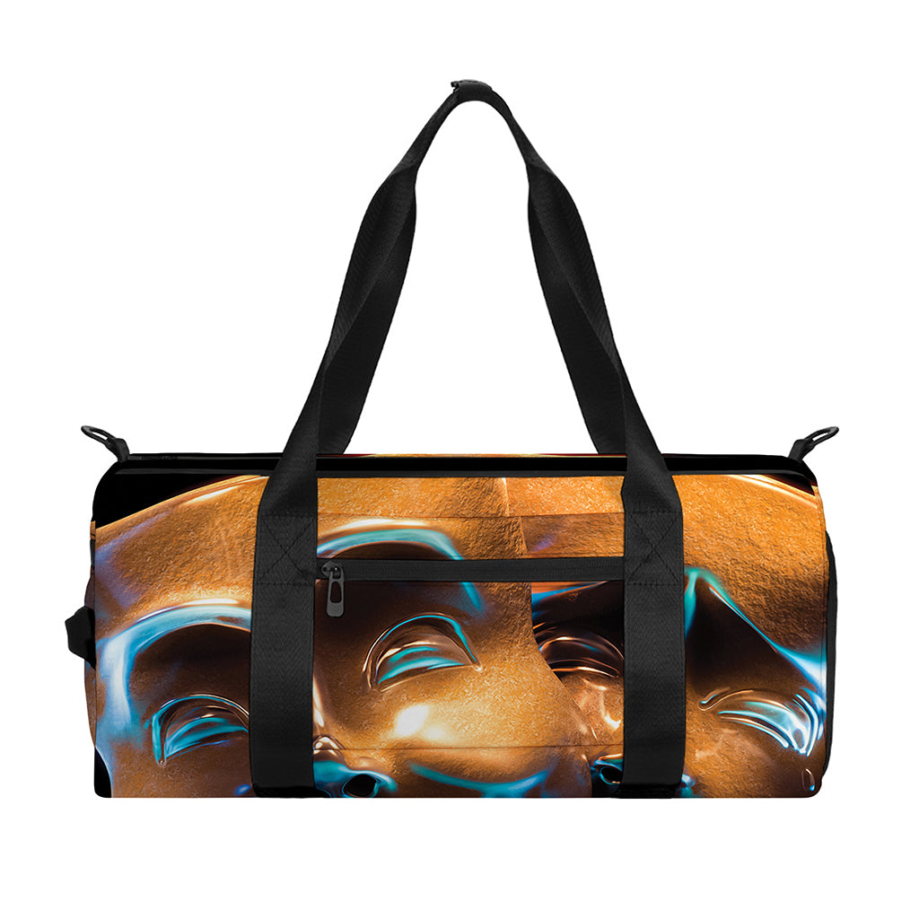 The Sock And Buskin Theatre Masks Print Gym Bag