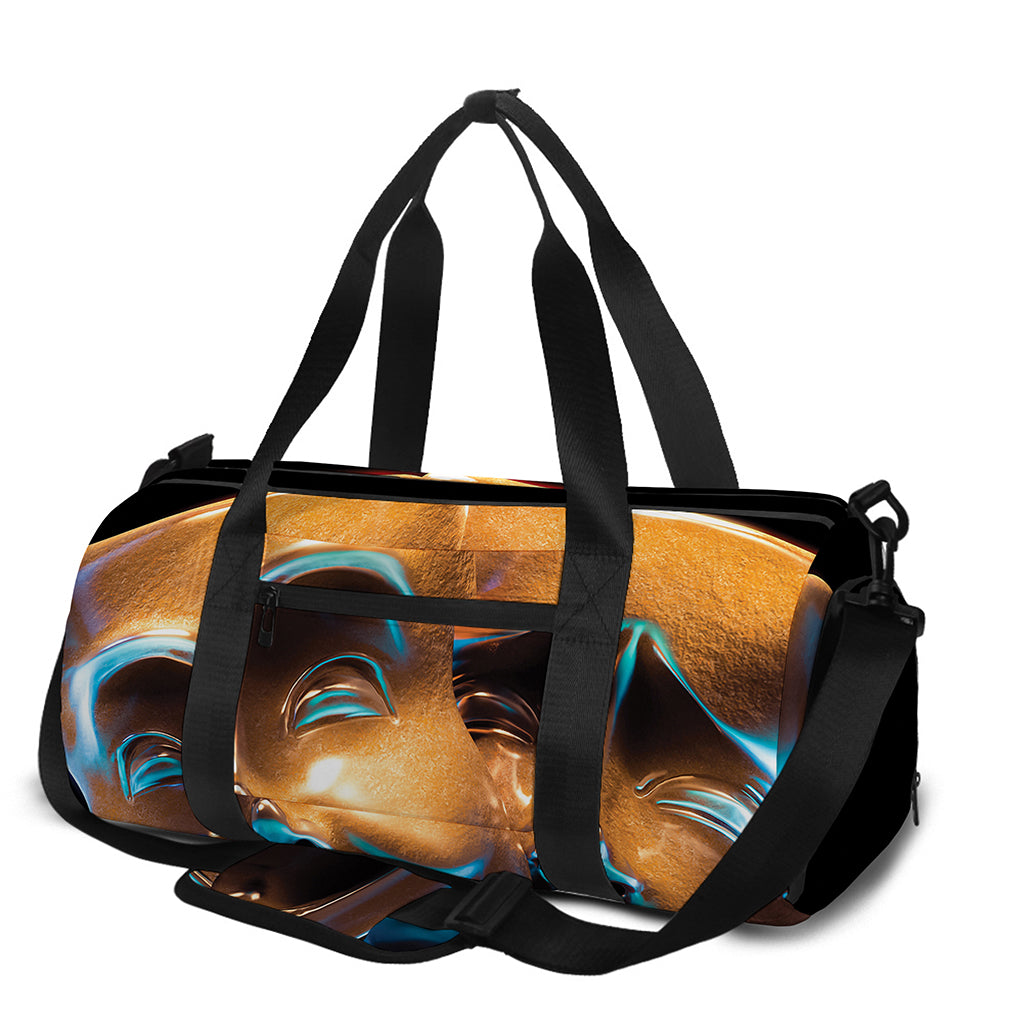 The Sock And Buskin Theatre Masks Print Gym Bag