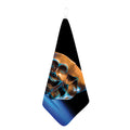 The Sock And Buskin Theatre Masks Print Hand Towel