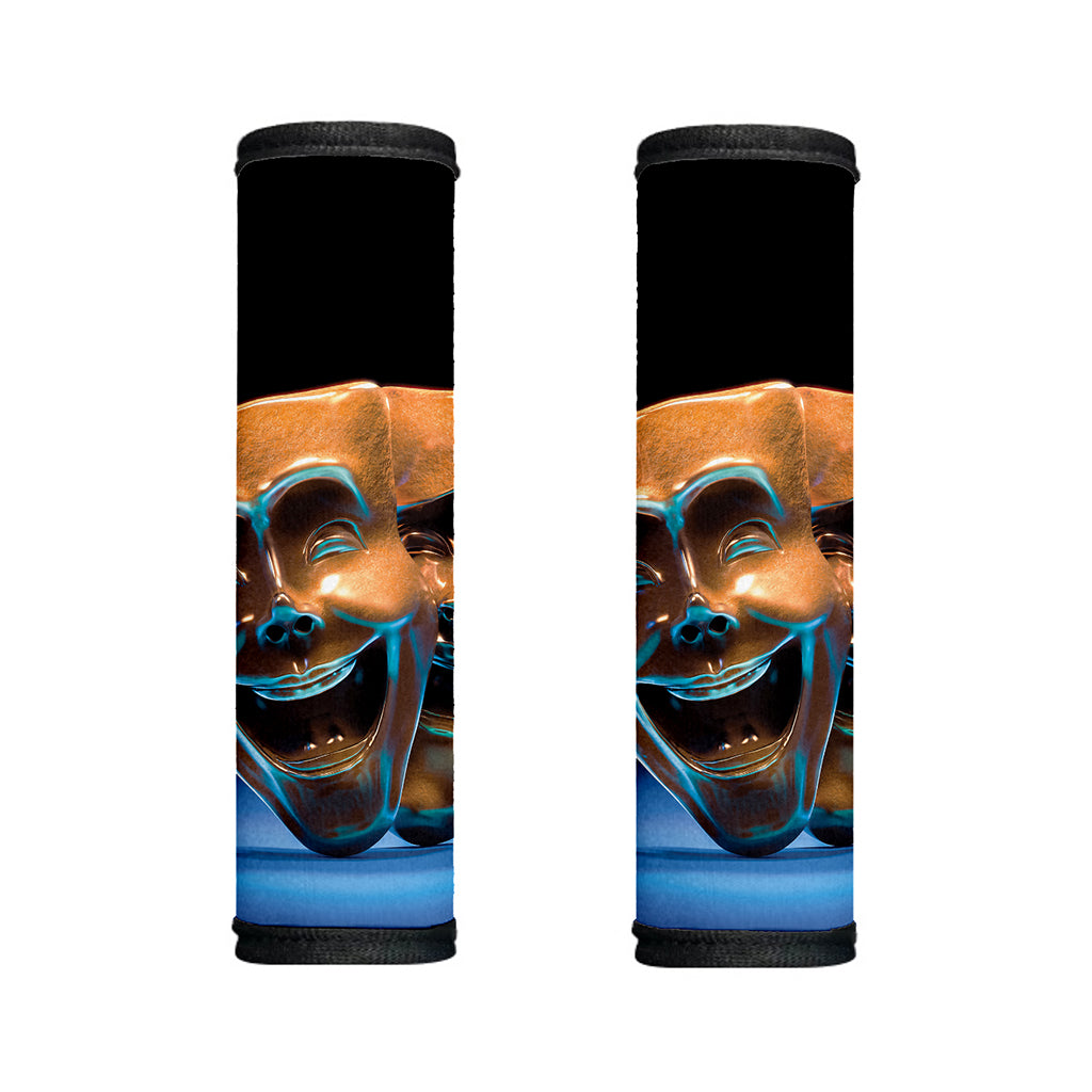 The Sock And Buskin Theatre Masks Print Handle Covers