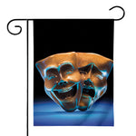 The Sock And Buskin Theatre Masks Print House Flag
