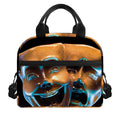 The Sock And Buskin Theatre Masks Print Insulated Lunch Bag