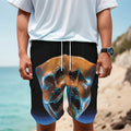 The Sock And Buskin Theatre Masks Print Men's Cargo Shorts