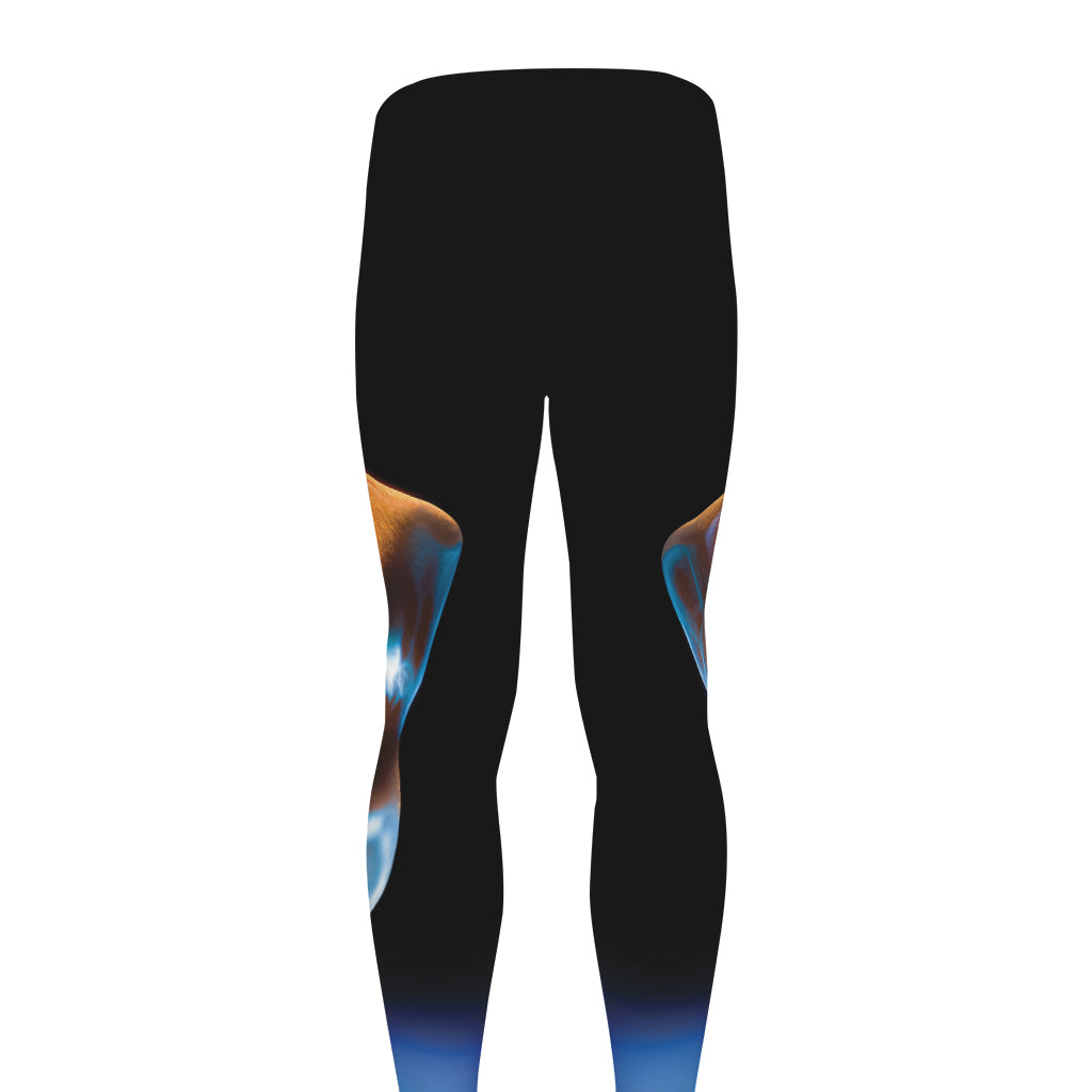 The Sock And Buskin Theatre Masks Print Men's leggings