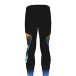 The Sock And Buskin Theatre Masks Print Men's leggings
