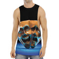 The Sock And Buskin Theatre Masks Print Men's Muscle Tank Top
