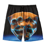 The Sock And Buskin Theatre Masks Print Men's Swim Trunks