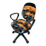 The Sock And Buskin Theatre Masks Print Office Chair Cover
