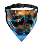 The Sock And Buskin Theatre Masks Print Over The Collar Dog Bandana