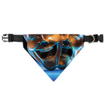 The Sock And Buskin Theatre Masks Print Over The Collar Dog Bandana
