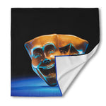 The Sock And Buskin Theatre Masks Print Silk Bandana