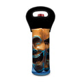 The Sock And Buskin Theatre Masks Print Single Neoprene Wine Tote