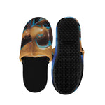 The Sock And Buskin Theatre Masks Print Slippers