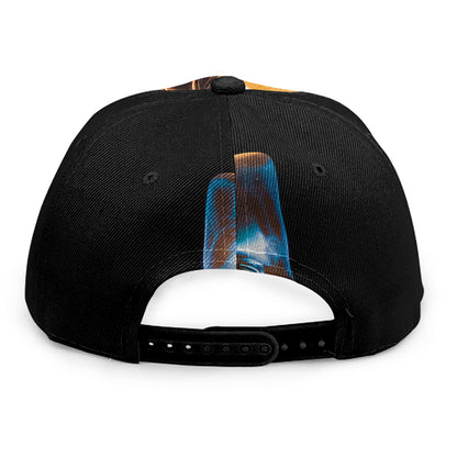 The Sock And Buskin Theatre Masks Print Snapback Cap