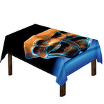The Sock And Buskin Theatre Masks Print Tablecloth