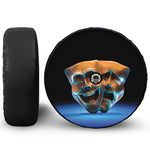 The Sock And Buskin Theatre Masks Print Tire Cover With Camera Hole