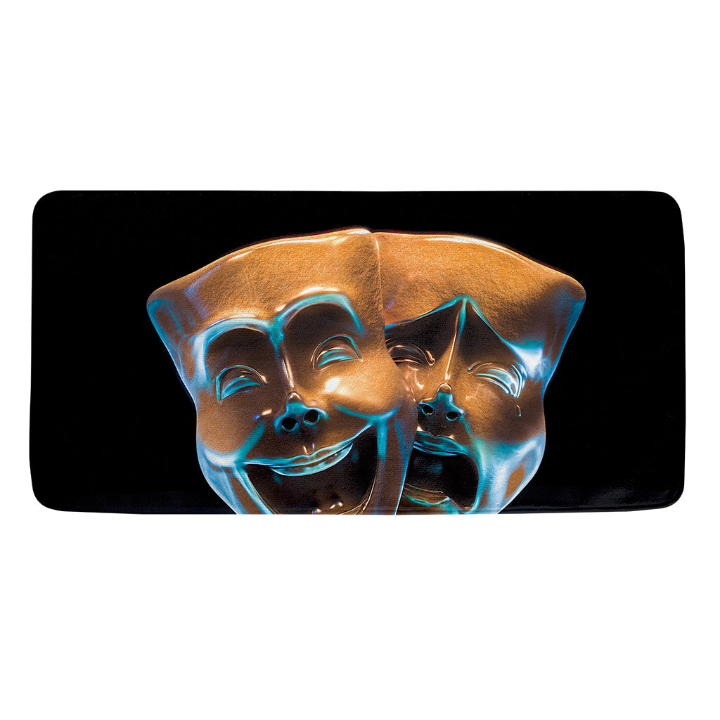 The Sock And Buskin Theatre Masks Print Towel