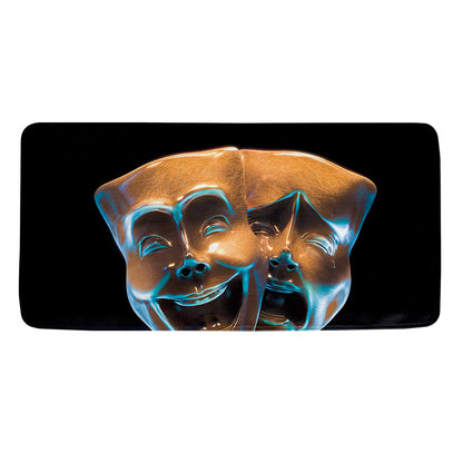 The Sock And Buskin Theatre Masks Print Towel