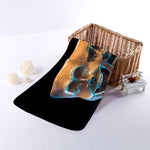 The Sock And Buskin Theatre Masks Print Towel