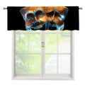 The Sock And Buskin Theatre Masks Print Window Valance