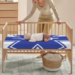 The Star Of Life Paramedic Symbol Print Baby Crib Sheet