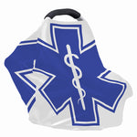 The Star Of Life Paramedic Symbol Print Baby Seat Cover