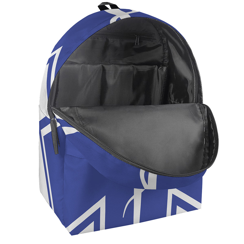 The Star Of Life Paramedic Symbol Print Backpack
