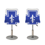 The Star Of Life Paramedic Symbol Print Bar Stool Covers