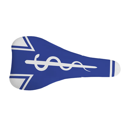 The Star Of Life Paramedic Symbol Print Bicycle Seat Cover