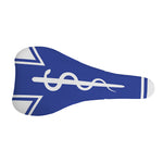 The Star Of Life Paramedic Symbol Print Bicycle Seat Cover