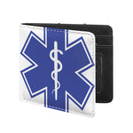 The Star Of Life Paramedic Symbol Print Bifold Wallet